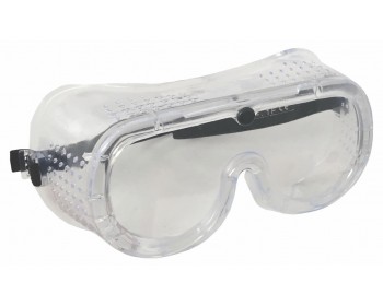 Clear Elasticated Safety Goggles
